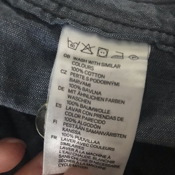 Co-ordinate Rust Red Old-Navy Linen Halter & Blue H&M shorts. All barely worn. - Picture 11 of 11